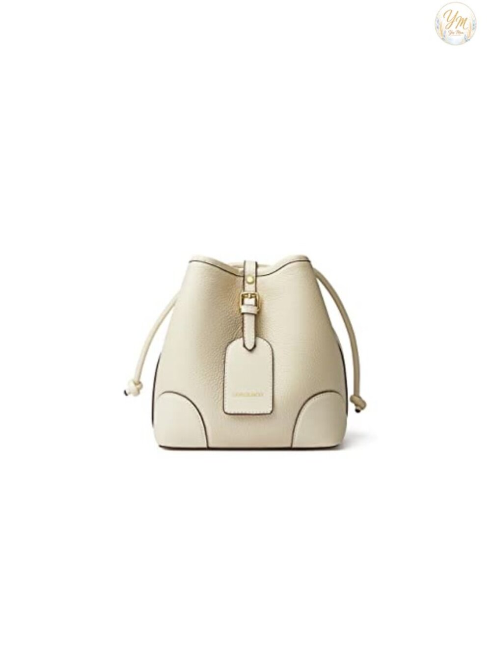 Genuine Leather Bucket Purse for Women Drawstring Crossbody Shoulder Bag